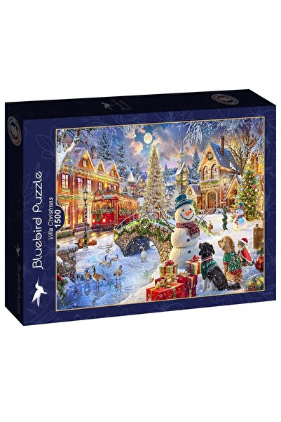 Bluebird Puzzle 1500 pieces - Henriette Chinaglia: Villa Christmas (Bluebird-...