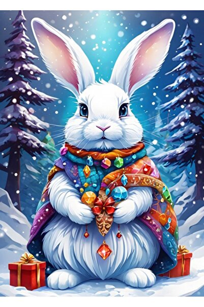 Bluebird Puzzle 500 piese - Winter Bunny (Bluebird-Puzzle-F-90805)