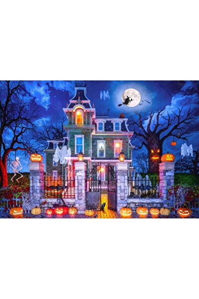 Bluebird Puzzle 1000 piese - The Halloween House (Bluebird-Puzzle-F-90829)