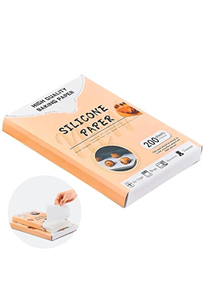 Arabest 200Pcs,6x8In Baking Paper,Non Stick,Non-Toxic Baking Parchment for Ai...