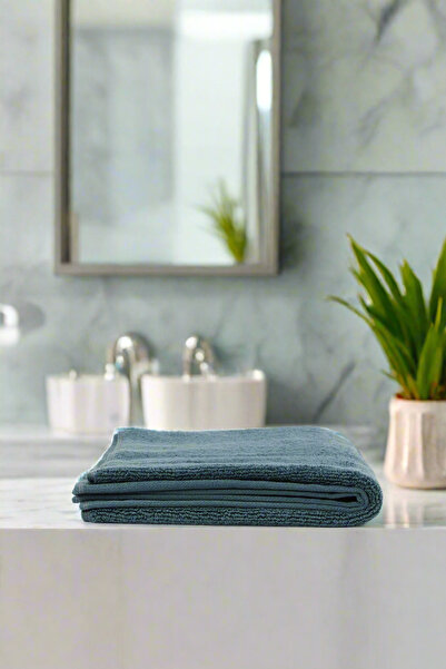 REDTAG Navy Luxury Cotton Hand Towel