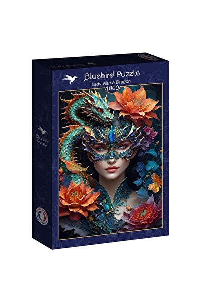 Bluebird Puzzle 1000 pieces - Lady with a Dragon (Bluebird-Puzzle-F-90926)