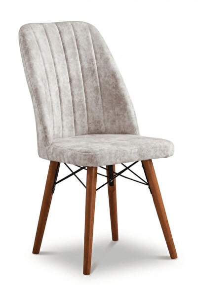 Desire Malaga chair, dining, kitchen, upholstered with fabric, wooden legs, H...