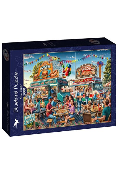 Bluebird Puzzle 2000 piese - Rafael Trujillo: Food Trailer (Bluebird-Puzzle-F...