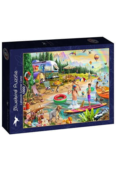 Bluebird Puzzle 1000 pieces - Adrian Chesterman: Lakeside Summer Camp (Bluebi...