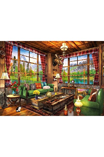 Bluebird Puzzle 500 pieces - Mount Cabin View (Bluebird-Puzzle-F-90677)