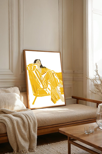 Dekorsiahome Jednodijelna slika u drvenom okviru TK3645