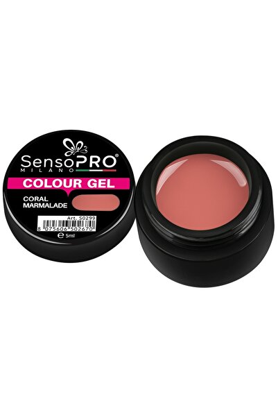SensoPRO Milano Coral Marmalade Colored UV Gel 5ml,