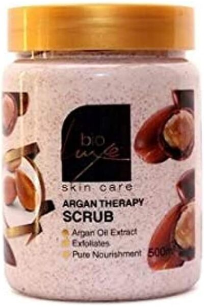 BIOLUXE Argan Oil Seed Extract Deep Exfoliating Face Scrub Cream (500ml)