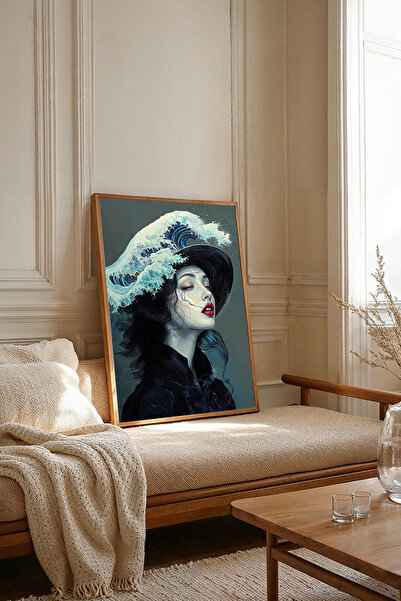 Dekorsiahome One Piece Wooden Framed Painting Tk3643