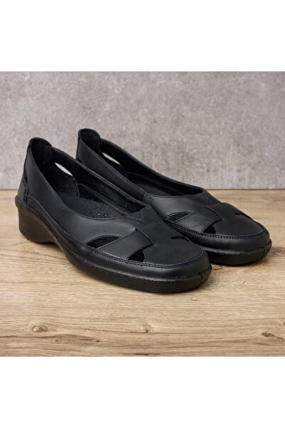 Tellus Women's Genuine Leather Casual Wedge Shoes, Perforated Upper, 02-19