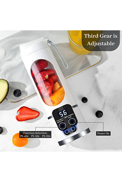 Koday Portable charging mini juicer | Multi-functional juice maker, white ble...