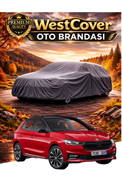 WestCover غطاء سيارة سكودا فابيا مقاوم للماء عالي الجودة مع حماية من الأشعة ف...