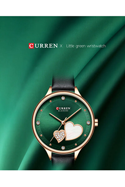Curren 9077 Luxury Ladies Quartz Leather Wristwatch Dress Women's Pointer Dis...