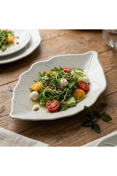 butik içki 2'li Melamin Servis Tabağı Oval