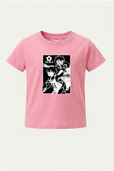 nirvoda Детска тениска Bachira и Isagi Blue Lock Детска тениска с принт