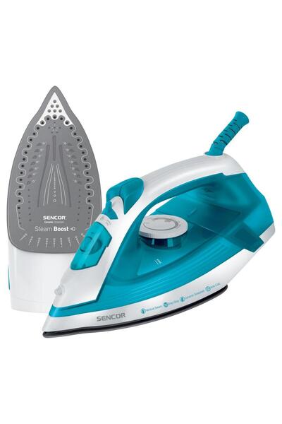 Sencor Steam Iron SSI2800BL 2000W, 25g/min, 95g burst, Anti-Calc, Blue