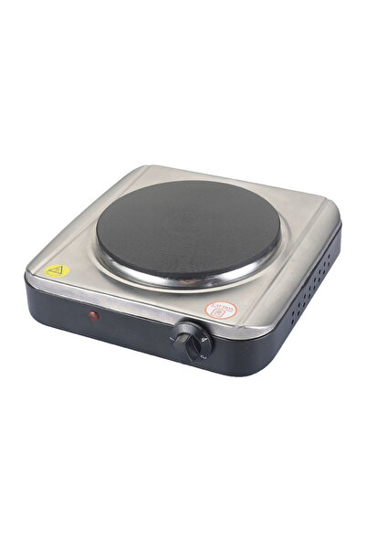 rosberg R51445KR Hotplate, 1500W, 18.5 cm, Manual control, 4 levels, Silver