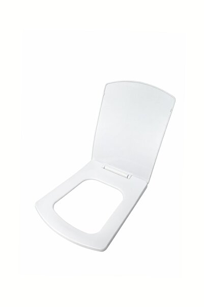 BANİO HOME - KARE SLİM YAVAŞ KAPANAN TERMOPLAST KLOZET KAPAĞI, SOFT CLOSE THE...
