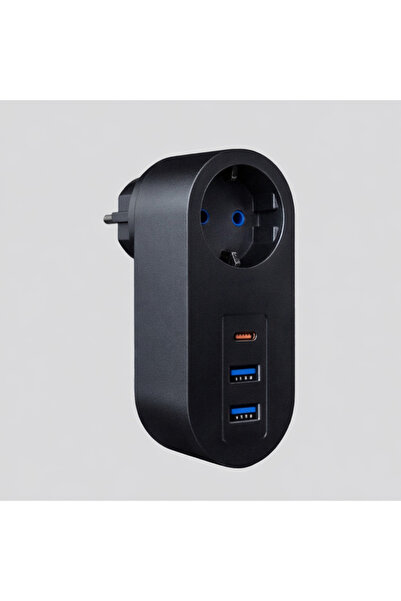 BY NEVSER ®   2 Usb, 1 Type-C Input, Child-Proof, Heat-Resistant 2500Watt The...