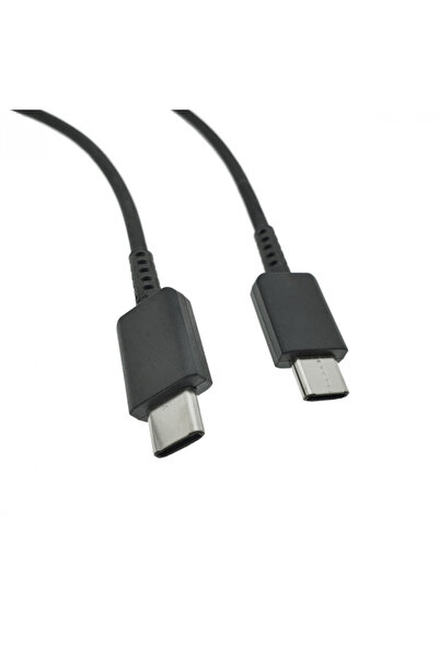 OEM USB-C Male to USB-C Male Cable, EP-DN980BBE GH39-02103A, PD 3A, 1m, Black