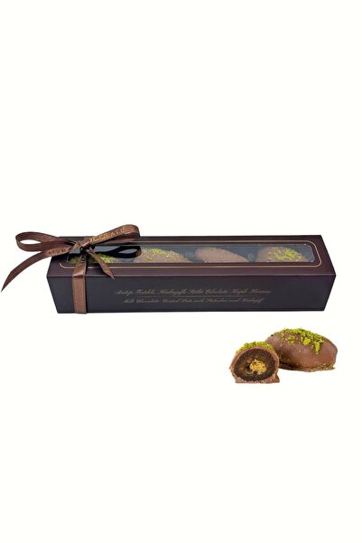 Myra Çikolata Evim Antep Fıstıklı Kadayıflı Sütlü Çikolata Kaplı Hurma 126 Gr