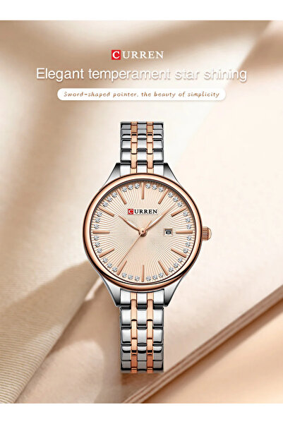 Curren Women Watches 9099 Simple Elegant Ladies Watch Fashion Quartz Luminous...