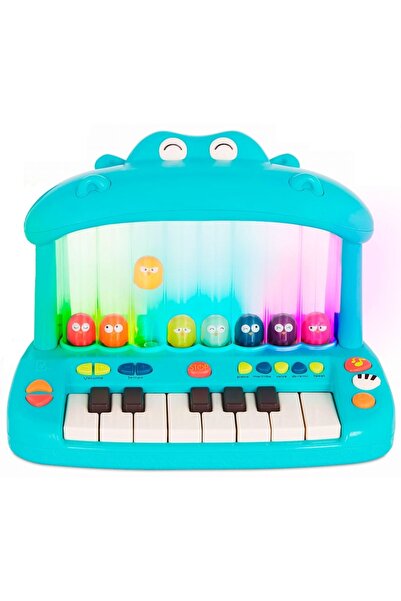 BATTAT Musical toy Hippopophone with sounds and lights, 33 x 20,9 x 2...