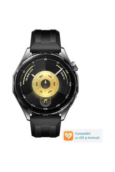 Huawei Έξυπνο ρολόι GT 6 46mm AMOLED 1.47" GPS BT Συναισθηματική υγεία Μαύρο
