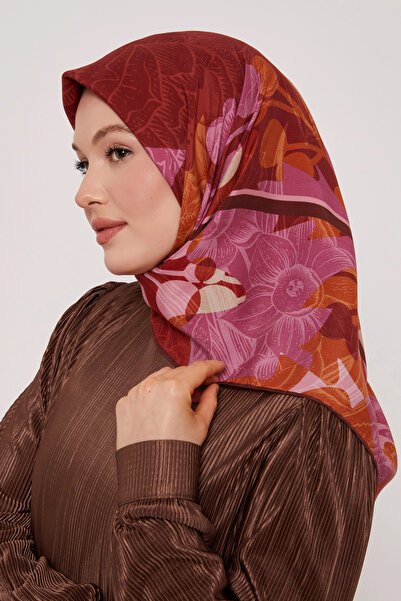 Levidor Royal Scarf Leaf Pattern Dried Rose