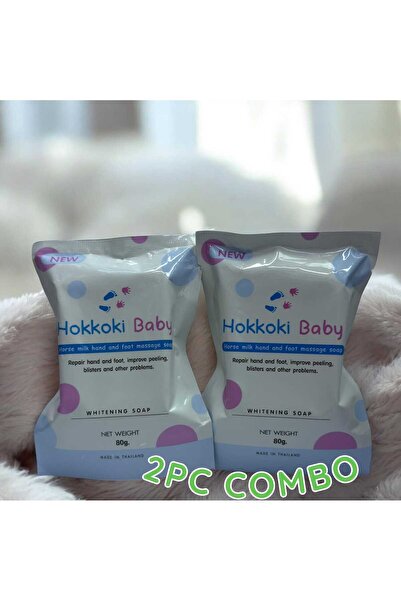 Hokkoki Baby Horse Milk Hand & Foot Massage Soap, Combo of 2Pc – Whitening & ...