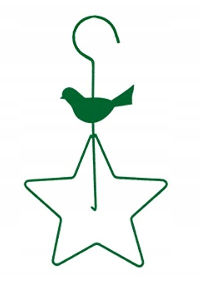 KADAX Hanging Bird Feeder Metal Food Feeder Decoration Solid 30cm