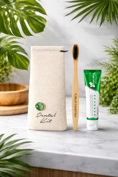 Opalescence Dental Kit - Cool Mint Beyazlatıcı Diş Macunu 28 gr + Bambu Diş F...