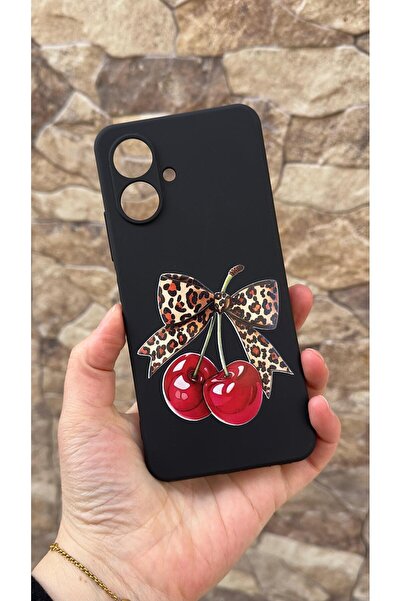 Vip Case Tecno Spark Go2 Compatible Cherry Bow Leopard Printed Pack Silicone ...