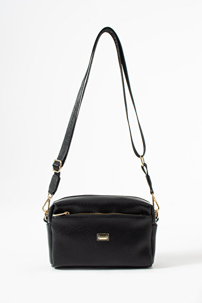 Sanmorris Women's 3-Eye Glasses Faux Leather Wide-Strap Crossbody Bag