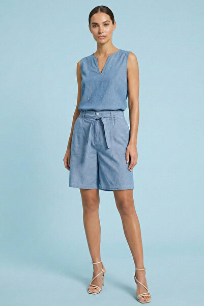 Guitar Cepli Mavi Non-Denim Bermuda