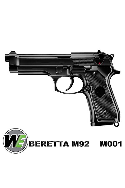 WE Airsoft Tabanca Beretta M92 Siyah WE-M001-M92-(BK)