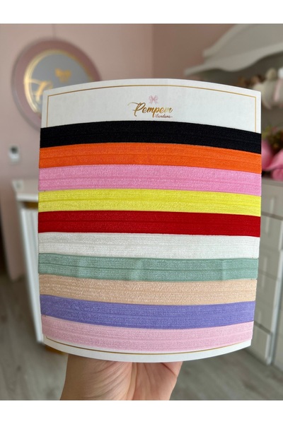 pempem bandana 10 renk bebek Bandana lastıgı kendın Bandana tasarla