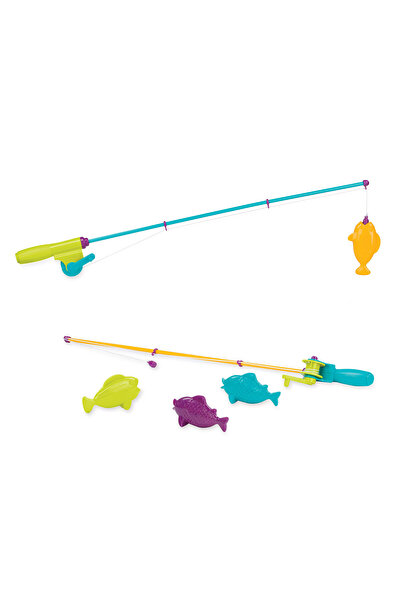 BATTAT Μαγνητικό Σετ Ψαρέματος με 2 Καλάμια Ψαρέματος και 4 Φιγούρες Ψαριών  ...