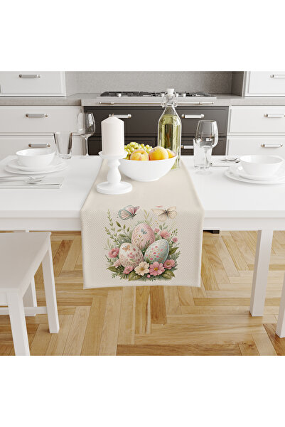 Filamente Digital Print Pack of Table Runner - Eggs Patterned - Easter - Happ...