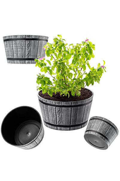 KADAX Flowerpot, Flower Pot, Garden Cover, Round, Plastic Flower Stand, 40cm