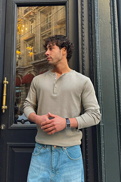 Flaw Wear Μακρυμάνικο μπλουζάκι με κουμπιά