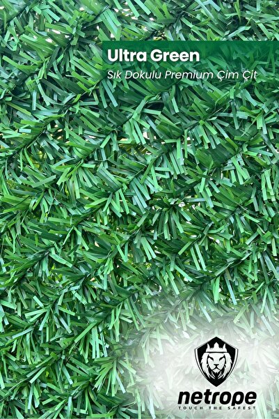 NETROPE 50 cm x 13 metre çim çit Çimli çit bahçe çiti