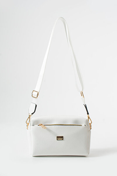 Sanmorris Women's 3-Eye Glasses Faux Leather Wide-Strap Crossbody Bag