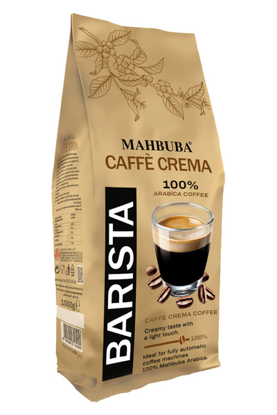 Mahbuba %100 Arabica Caffe Crema Çekirdek Kahve 1kg