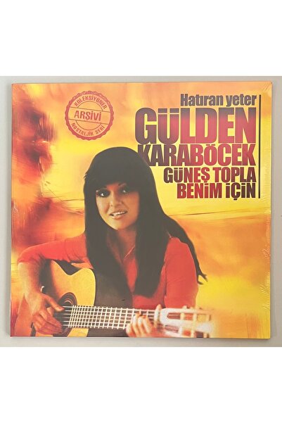 AJS Müzik Gülden Karaböcek Hatıran Yeter Güneş Topla Benim İçin Lp Plak (Sıfı...