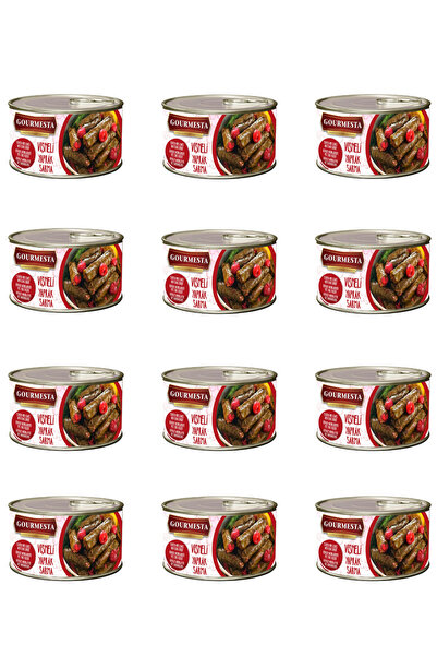 GOURMESTA 400 g Vişneli Yaprak Sarma Konservesi x 12 Adet