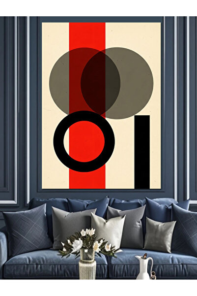 Artmeg Forme geometrice moderne Artă abstractă Pânză decorativă - Tablou din ...