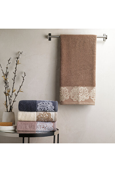 Schafer Home Lace Havlu 50x90 Cm 1 Parça-Kahverengi