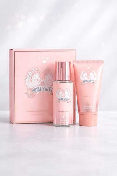 V.V LOVE Set Cadou pentru femei Fragrance Mist 85 ml + Loțiune de Corp 75 ml